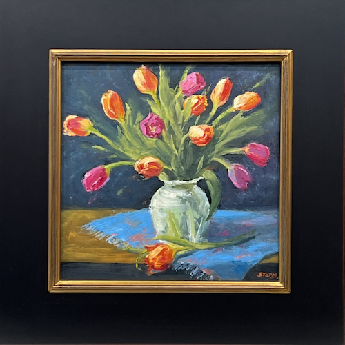 Click to view detail for Spring Cheer 12x12 $675
