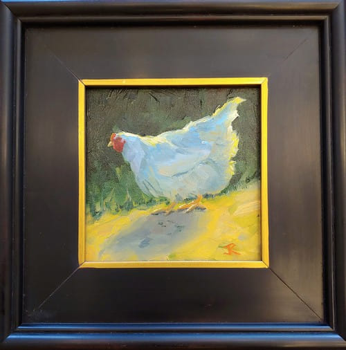 Click to view detail for Spring Chicken 6x6 $275