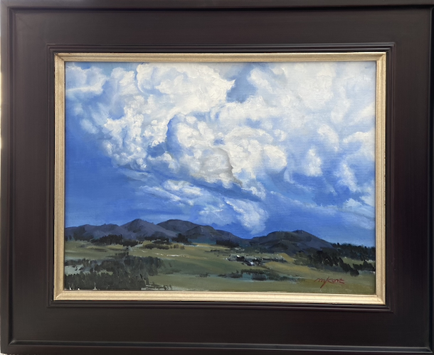 Storm Chasing 12x16 $750 at Hunter Wolff Gallery