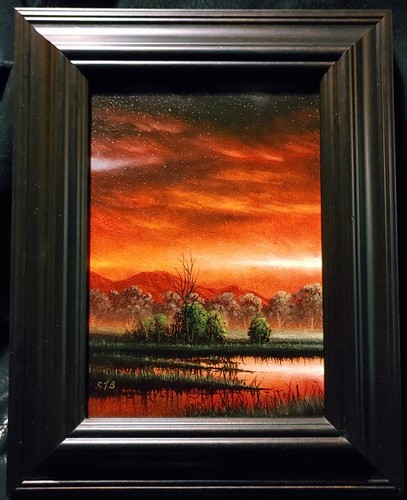 Sunset 7x5 $600 at Hunter Wolff Gallery