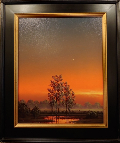Twilight Glow 24x18 $1685 at Hunter Wolff Gallery