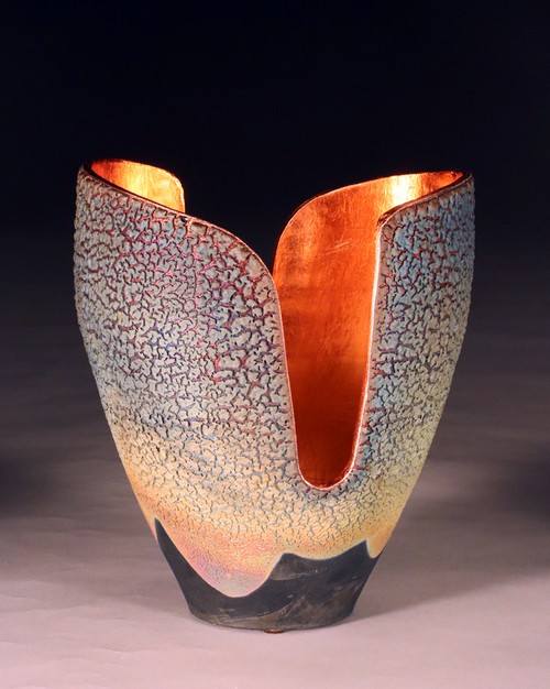 WB-1531 Glowpot 8.5 x 7.5 x 6.5 $800 at Hunter Wolff Gallery