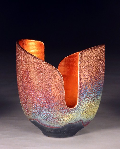 WB-1532 Glowpot 8x7.75x6.75 $800 at Hunter Wolff Gallery