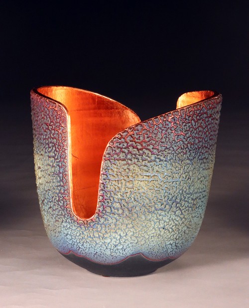 WB-1533 Glowpot 7.75x8.5x6.5 $800 at Hunter Wolff Gallery