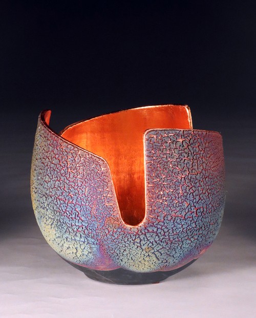 WB-1537 Glowpot 7.25x8.5 $900 at Hunter Wolff Gallery