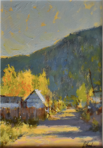 Warm Afternoon 7x5 $250 at Hunter Wolff Gallery
