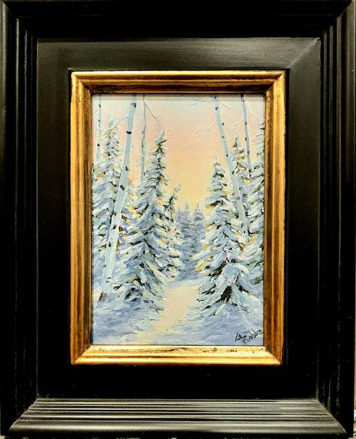 Click to view detail for Winter Trail 7x5 $230