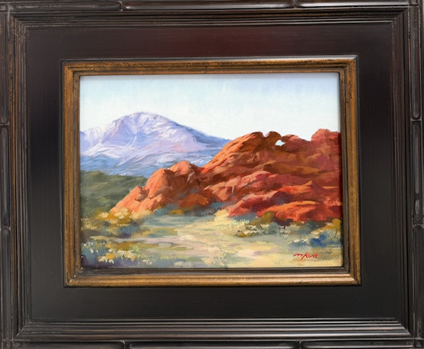 Iconic Morning 9x12 $500 by MARLENE KORT