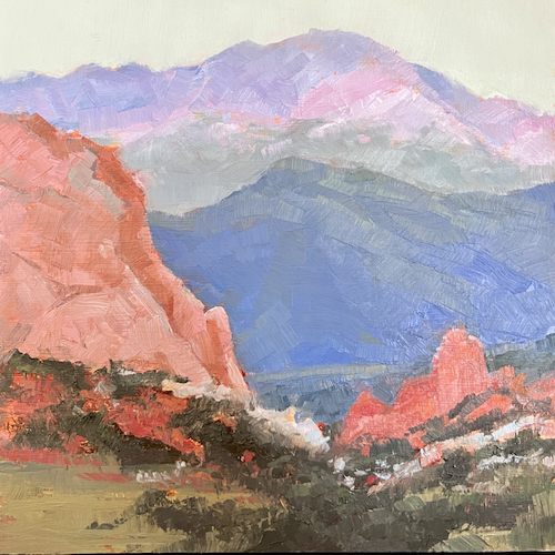 Click to view detail for Majestic Peak View 10x10 $450